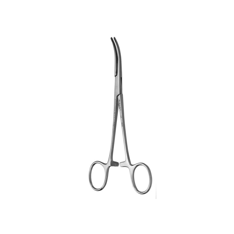 Curved Kelly-Rankin Hemostat